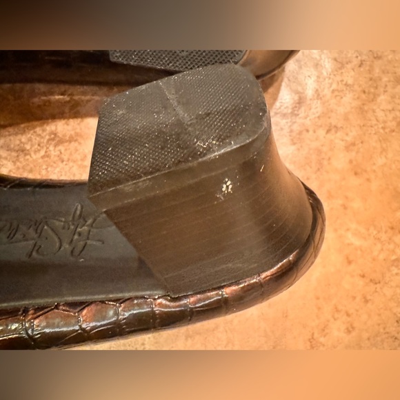 LifeStride Brown Crocodile Print Low heel - Picture 9 of 16